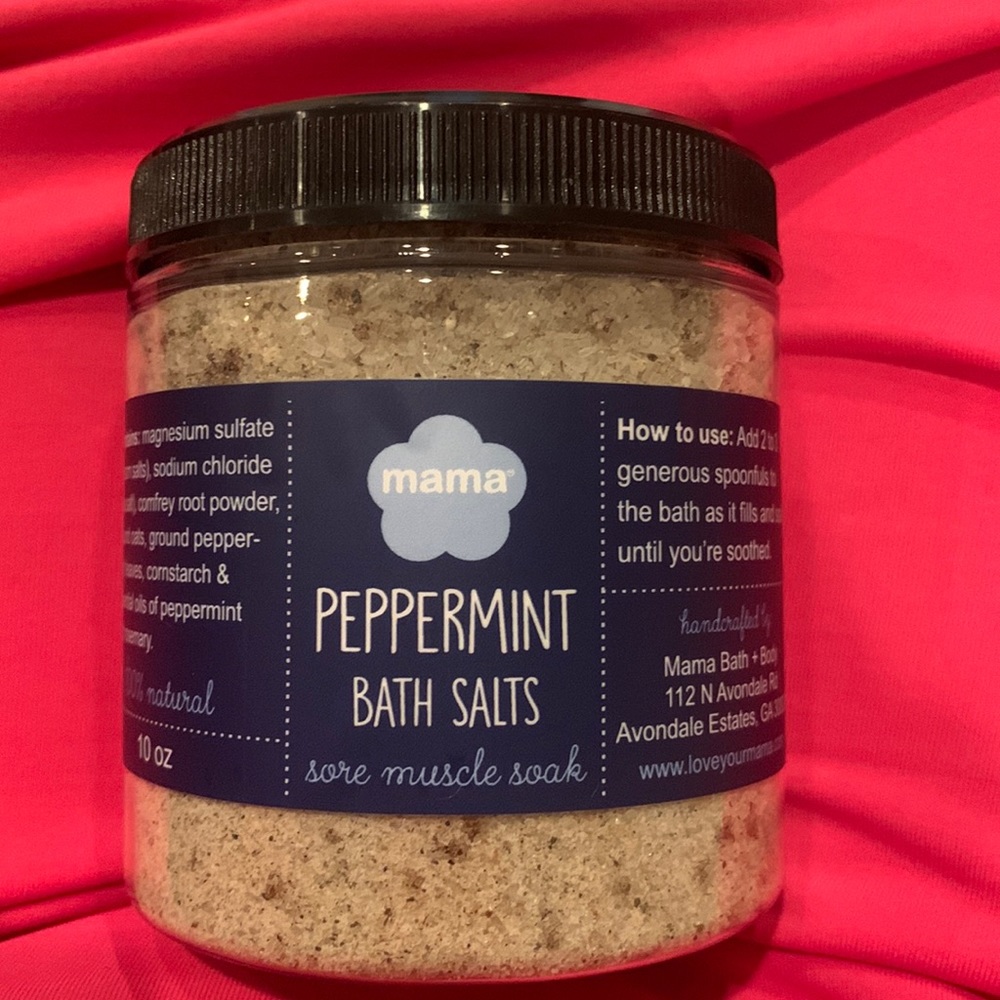 Mama peppermint bath salts